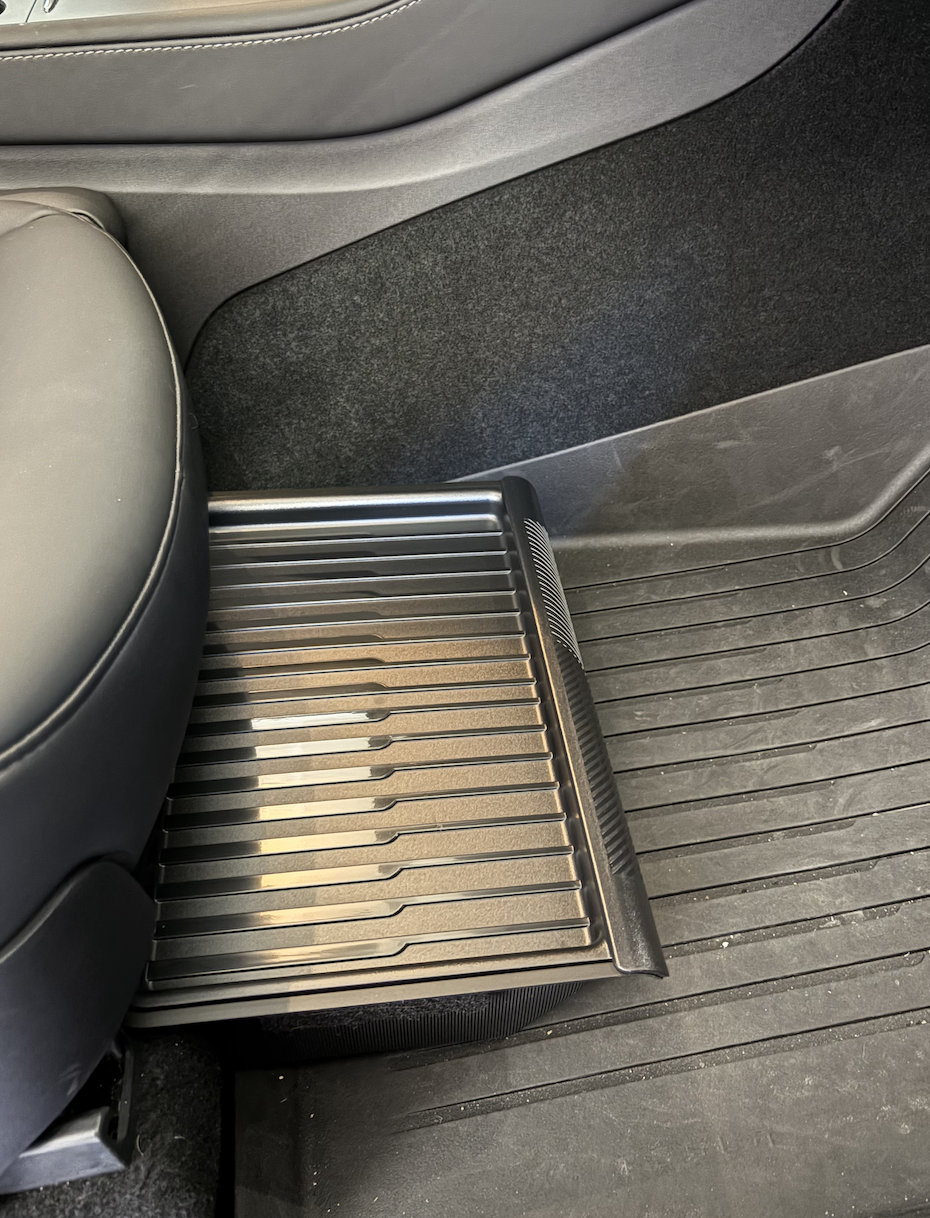 Tesla Model Y Under Seat Storage