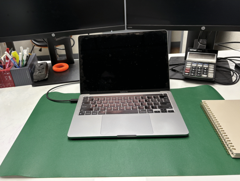 leather desk pad