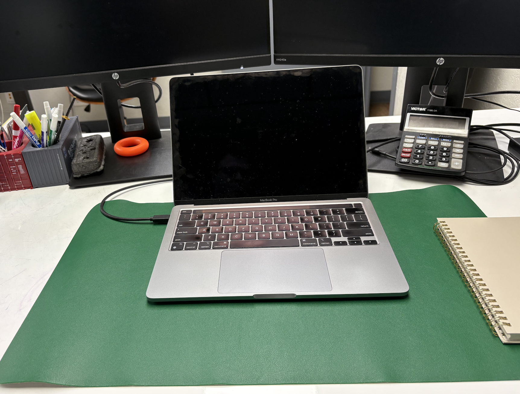 leather desk pad