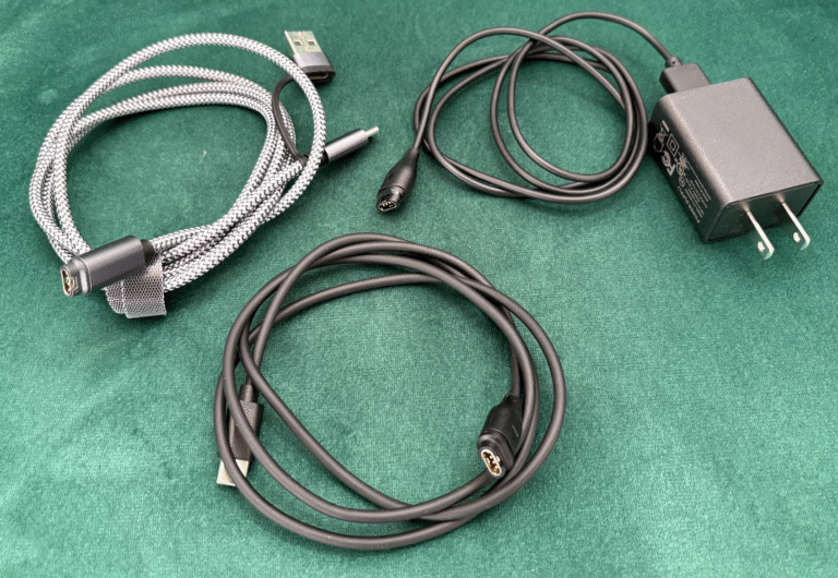 Three garmin charger options - replacement cables